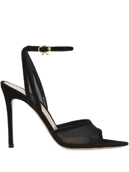 Sandale Gianvito Rossi slingback negru