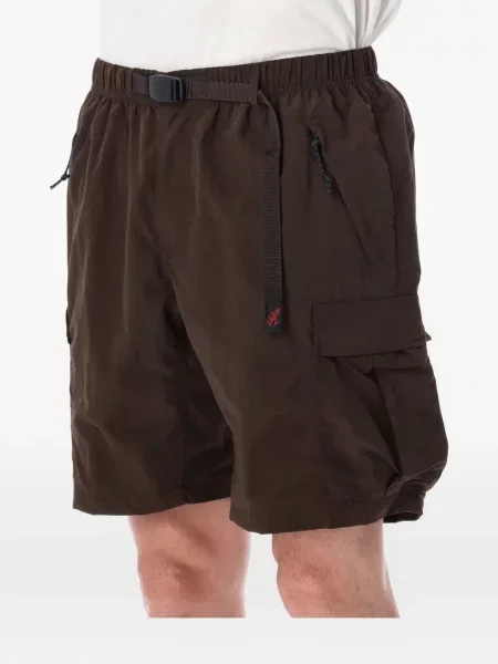 Pantaloni scurți cargo Gramicci maro