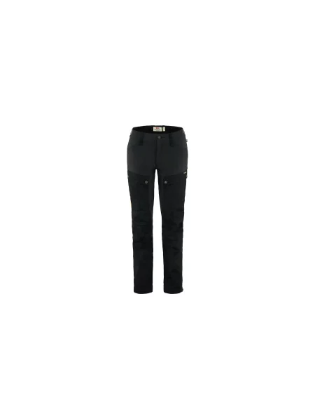 Fjällräven Keb Trousers W Reg Black Kobiety Spodnie Fjällräven Size: 40 czarny