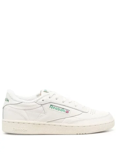 Sneakerși Reebok cu imagine alb