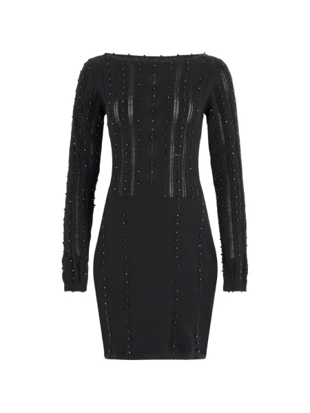Rochie mini John Richmond tricotate negru