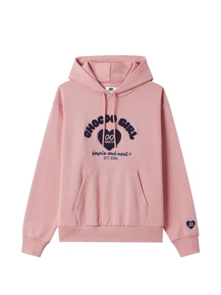 Mikina s kapucňou Chocoolate ružová