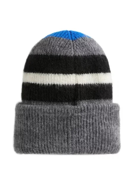 Căciulă Woolrich cu dungi gri