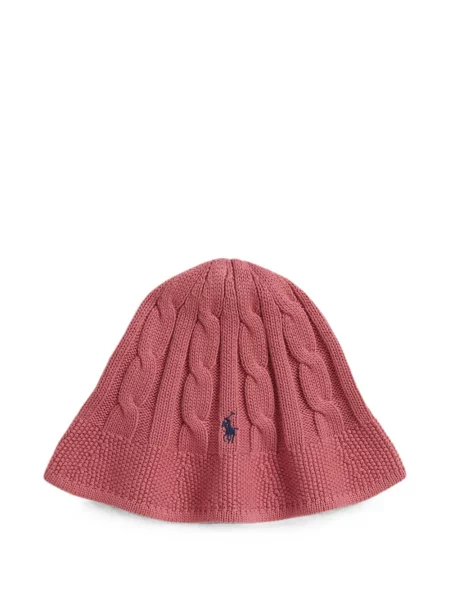 Kapelusz dziecięcy Polo Ralph Lauren różowy