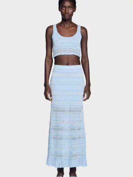 Спідниця Sandro синя
