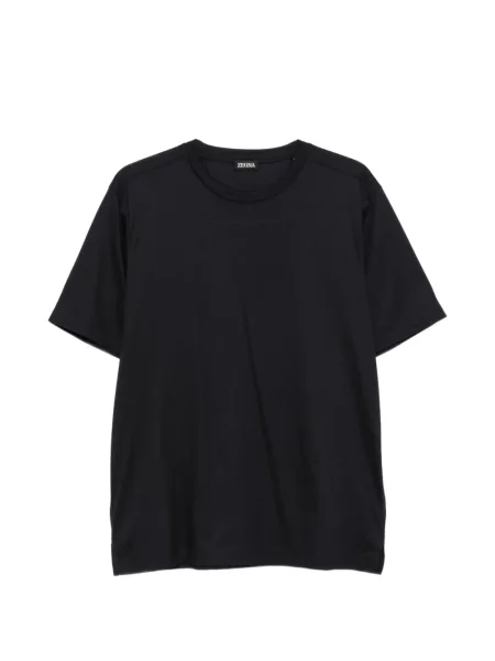 Tricou Zegna cu decolteu rotund albastru