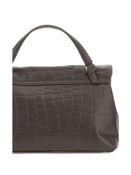 Geantă shopper Zanellato din piele maro