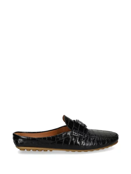 Papuci tip mules Roberto Cavalli negru