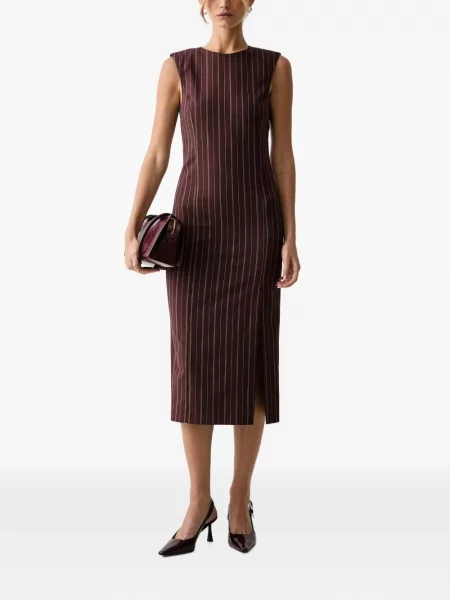 Rochie Patrizia Pepe fără mâneci maro
