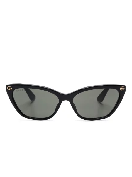Ochelari de soare Gucci Eyewear cu imprimeu geometric negru