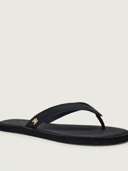 TOMMY HILFIGER Flip-flops negru