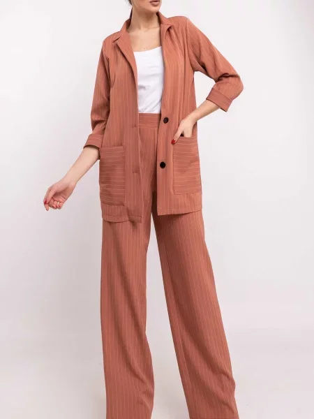 Блейзер RiMari теракотовий бавовна/поліестер