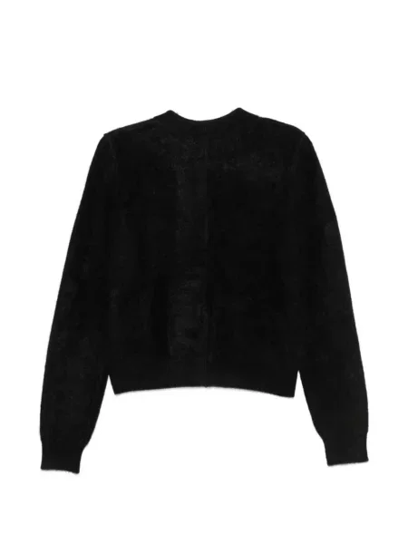 Cardigan Thom Krom tricotate negru