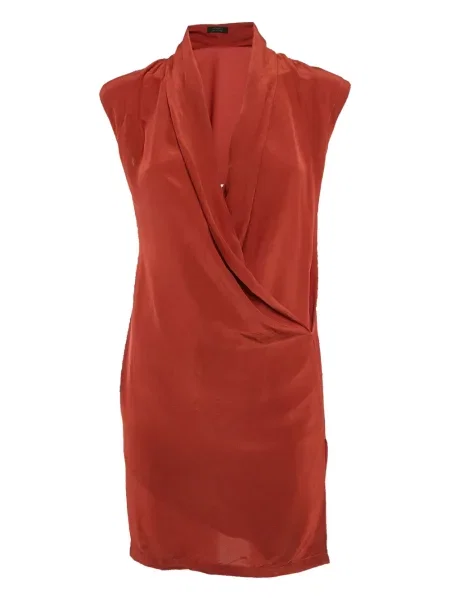 Rochie mini Allsaints plic roșu
