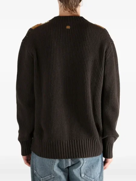 Cardigan Amiri cu dungi maro