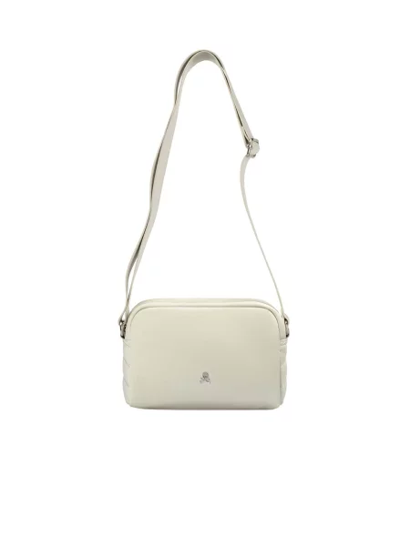 Scalpers Taška cez rameno šedobiela
