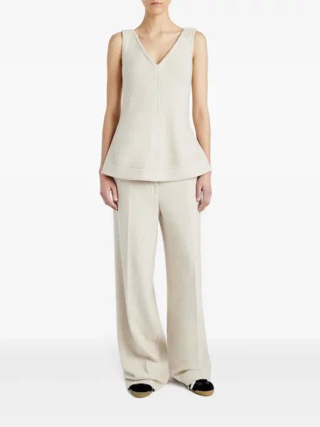 Top Proenza Schouler alb