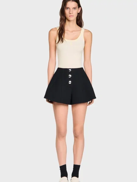 Шорти Sandro чорні