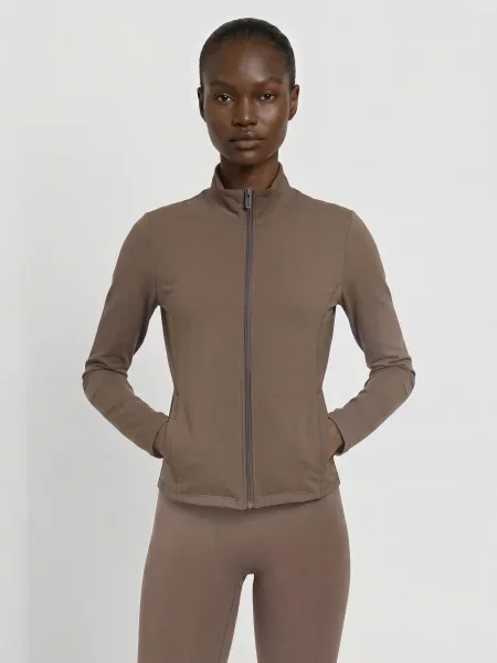 Under Armour Bunda Na Trénink Ua Meridian hnědá