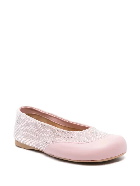 Balerinos Jw Anderson su kristalais rožinė