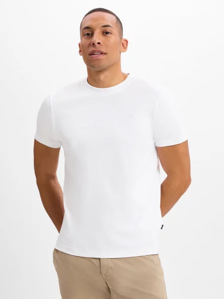 Joop! t-shirt gładki biały