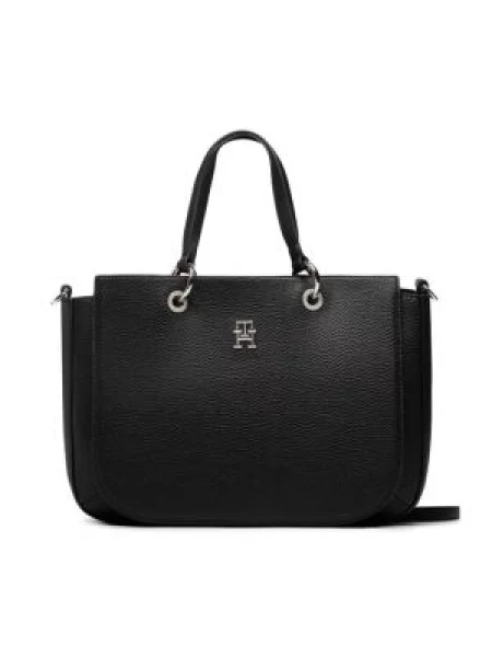 Pisemska torbica Tommy Hilfiger črna