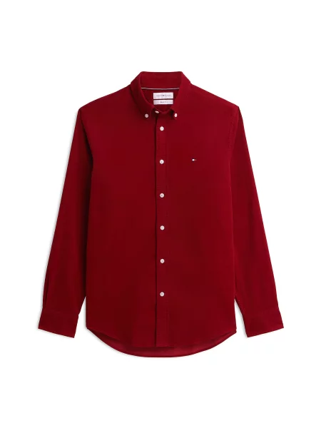 Tommy Hilfiger Cămașă | catifea reiată roșu