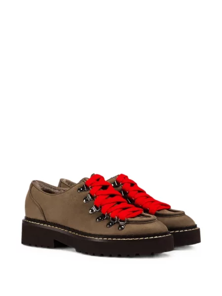 Pantofi derby Doucal's din piele maro