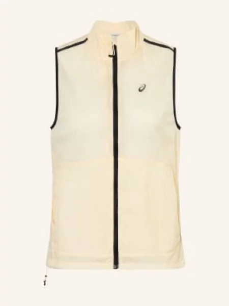 Asics Kamizelka Biegowa Metarun Packable weiss czarna