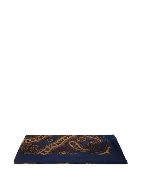 Fular Dell'oglio cu franjuri cu model paisley