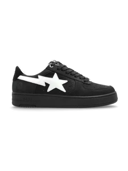 Sneakersy A Bathing Ape® z logo czarne