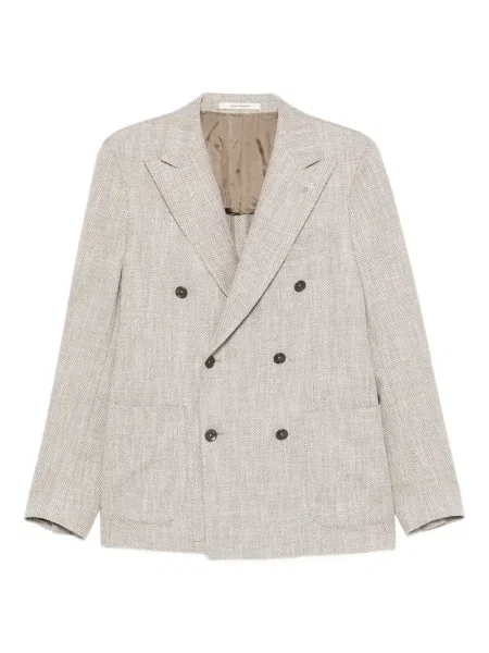 Sacou Tagliatore cu model herringbone