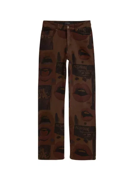 Desigual Kavbojke / temno rjava