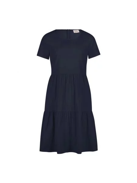 Sukienka o długości do kolan z efektem stopniowania Vera Mont granatowa