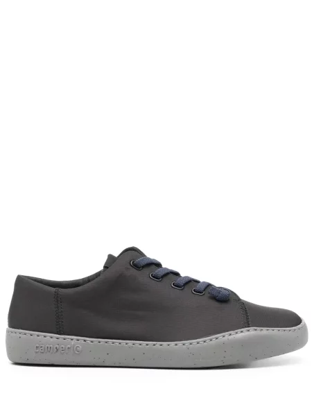 Sneakerși Camper cu șireturi din dantelă negru