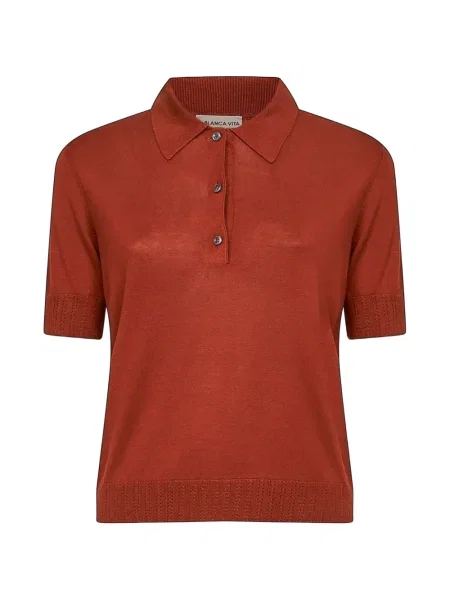 Polo Blanca Vita tricotate portocaliu