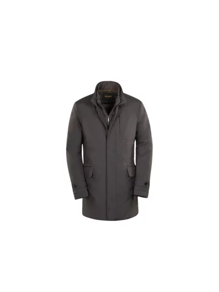 Płaszcz Moorer zamszowy elegancki brązowy