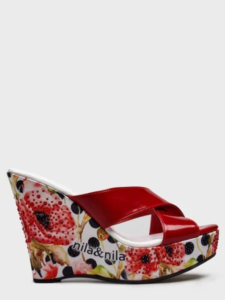 Шльопанці Nila & Nila червоні
