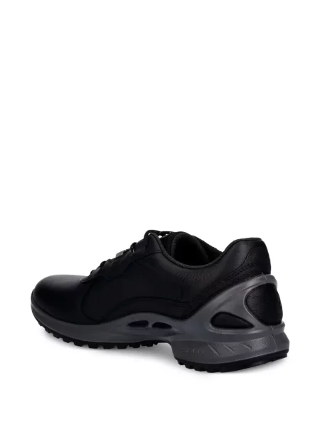 Sneakerși Ecco cu șireturi din dantelă negru