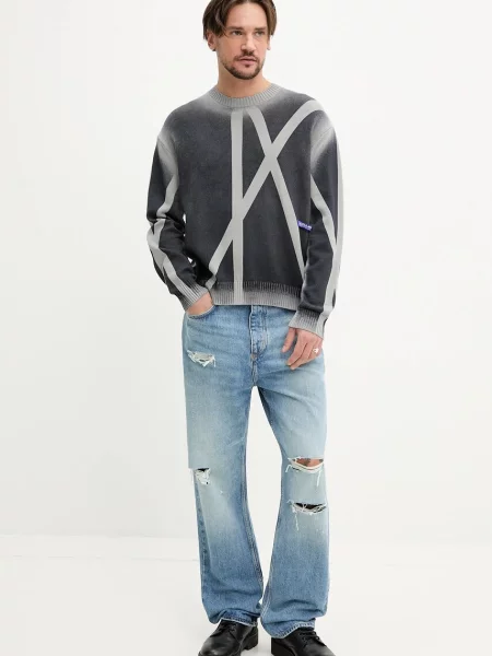 A-COLD-WALL* sweter lekki szary