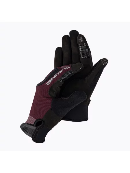 Дамски ръкавици за колоездене Dakine Cross-X бордо и черно