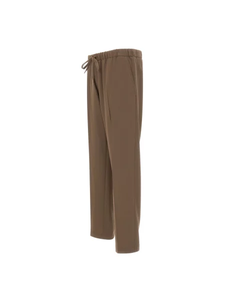 Spodnie Mm6 Maison Margiela brązowe