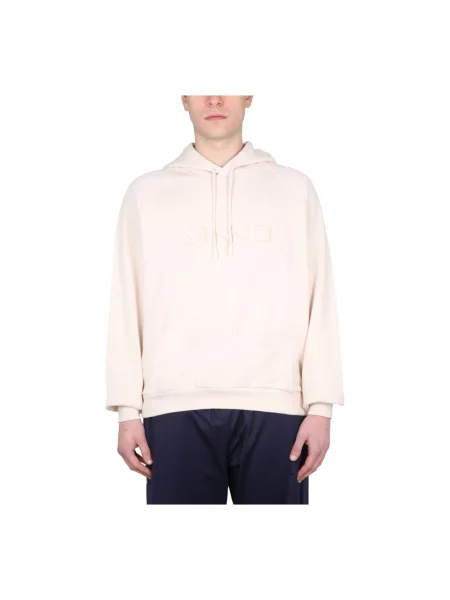 Bluza z kapturem Sunnei z kapturem beżowa