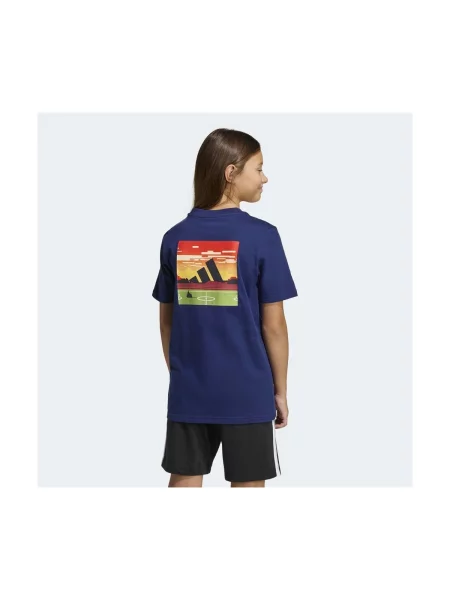 Tricou copii Adidas albastru