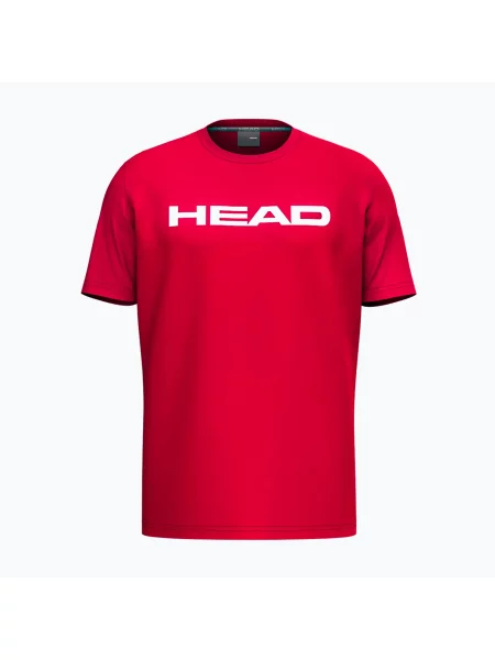 Gyerek póló HEAD Club Basic Jr red. Méret: piros