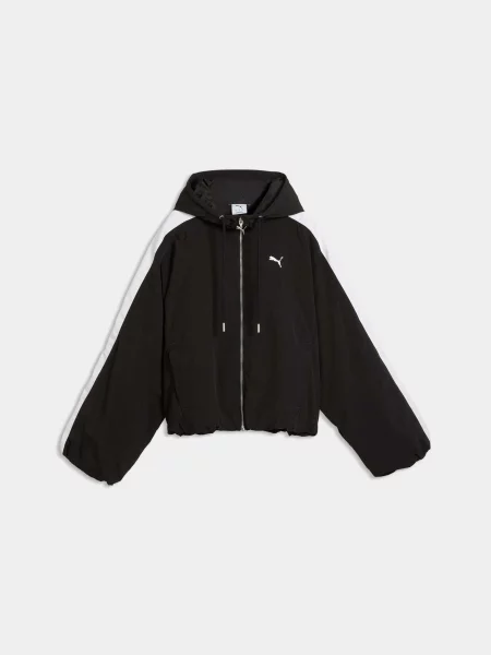 Демісезонна куртка PUMA T7 Jacket комбінований верх чорний