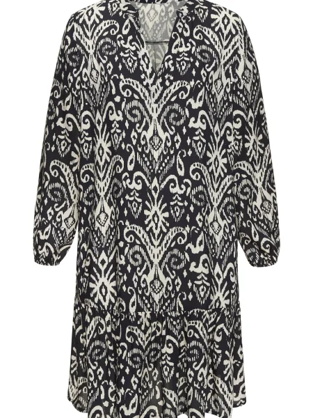 VIVANCE Obleka marine / off-bela bela