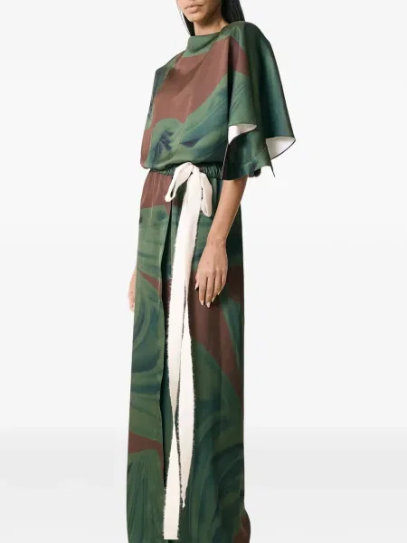 Rochie maxi V:pm Atelier cu imagine verde