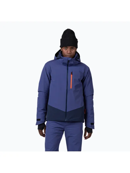 Мъжко скиорско яке Rossignol Blackside future blue синьо