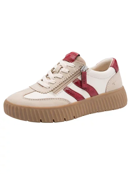Sneakerși Tamaris bej